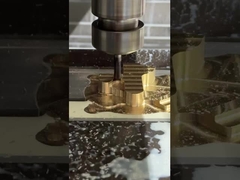 HPB61 Messingbewerkte onderdelen HPB59, H68 Messing CNC-gewerkte onderdelen