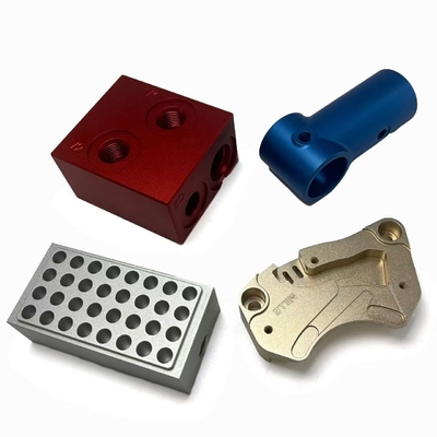 CNC-bewerking van geanodiseerde aluminiumonderdelen voor industrieel gebruik