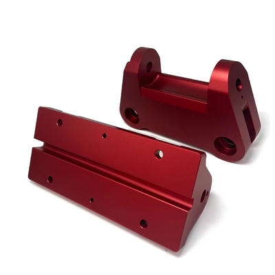 Aanbevolen CNC-bewerkingsonderdelen van rood aluminium