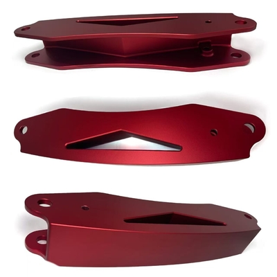 Aanbevolen CNC-bewerkingsonderdelen van rood aluminium
