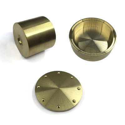 Zeer nauwkeurig CNC-bewerkt messing onderdelen