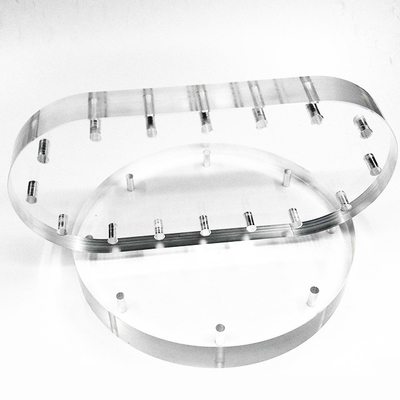 Spiegel die Machinaal bewerkend CNC PMMA Acryl Oppoetsen eindigen