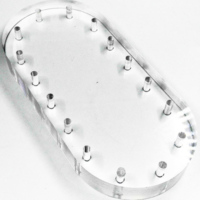 Spiegel die Machinaal bewerkend CNC PMMA Acryl Oppoetsen eindigen