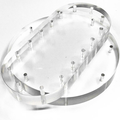 Spiegel die Machinaal bewerkend CNC PMMA Acryl Oppoetsen eindigen