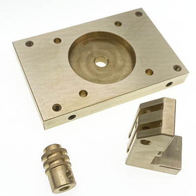 H8 Messing Machinaal bewerkte Delen H90, H68-Precisiemessing Gedraaide Componenten
