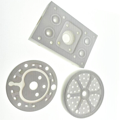 Douane ptfe die CNC 0.05mm machinaal bewerken die oppoetsen